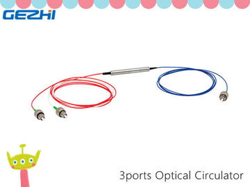 3 Ports 1310/1550nm Fiber Optics Components Polarization Insensitive Optical Circulator