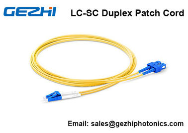 OS2 9/125 Patch Cord Accessories , SM Duplex FTTH Jumper Cord 30 Meter Length